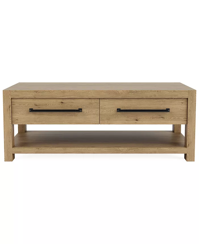 Davie 48" Rectangle Wood Coffee Table - SHOWROOM ITEM