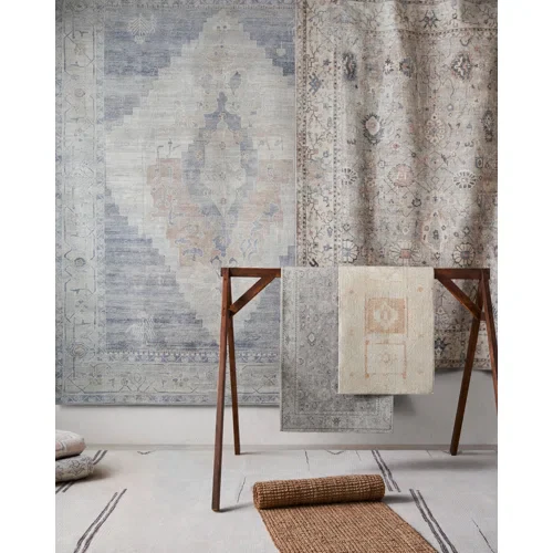 Davina Machine Woven Area Rug - 2'7" x 7'3" - Image 4