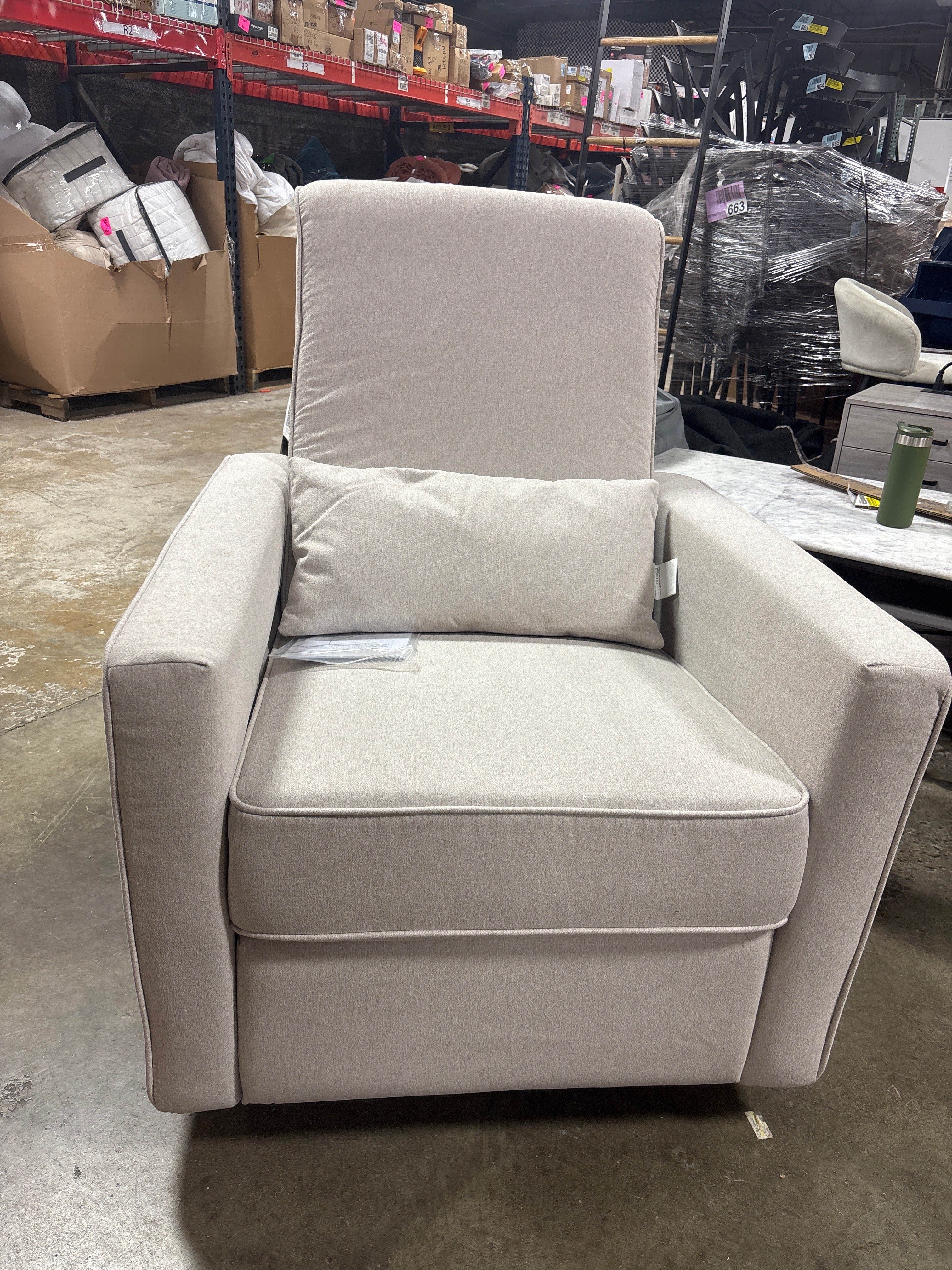 DaVinci Piper Recliner Modern Glider Chair SHOWROOM ITEM - Image 2