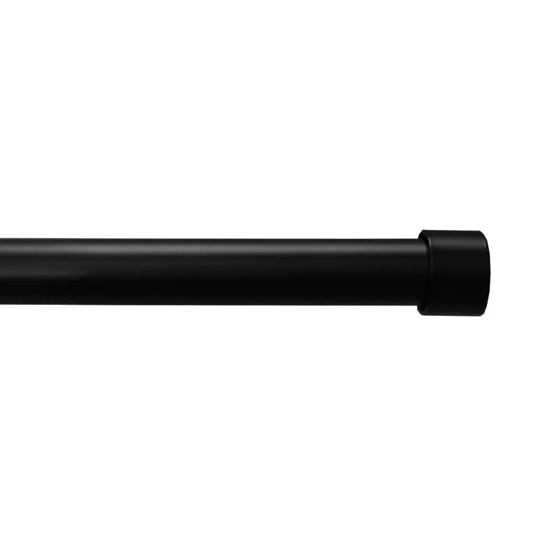 Decorative Drapery Curtain Rod with End Cap Finials