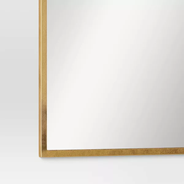 Decorative Gold Wall Mantle Mirror Gold - Image 3