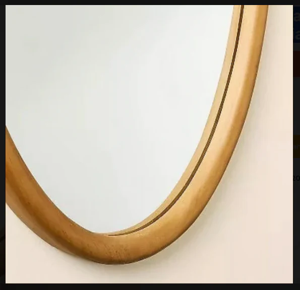 Decorative Oval Wall Mirror - Image 3