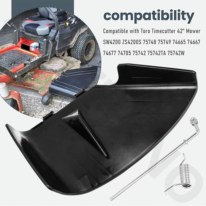 Deflector Chute for Toro Exmark Quest Time-Cutter Mower - Image 2