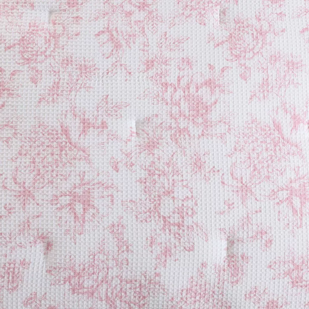 Delphine Pink Twin Comforter Sham Set - Image 5