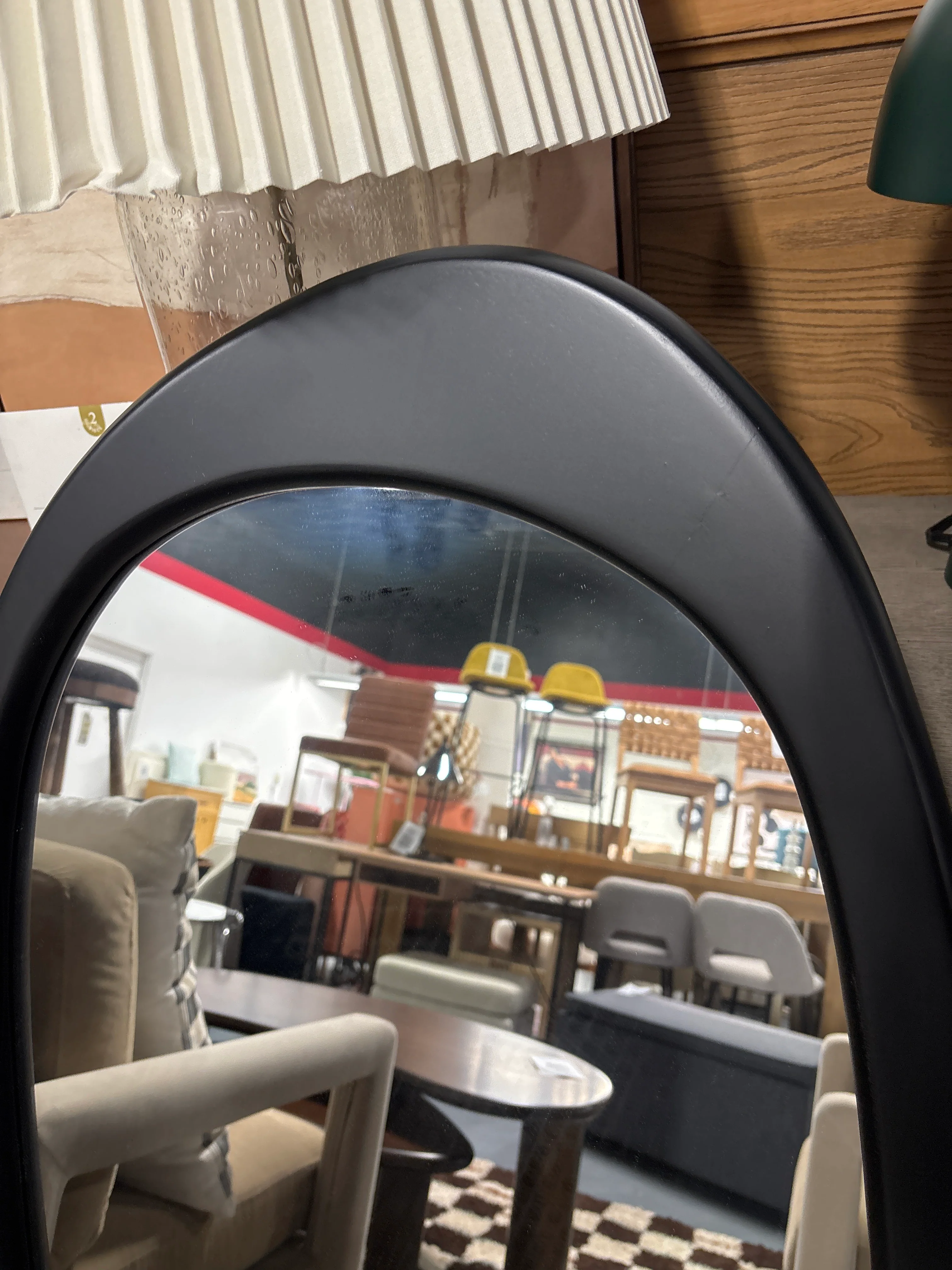 Derinda Asymmetrical Mirror SHOWROOM ITEM - Image 4