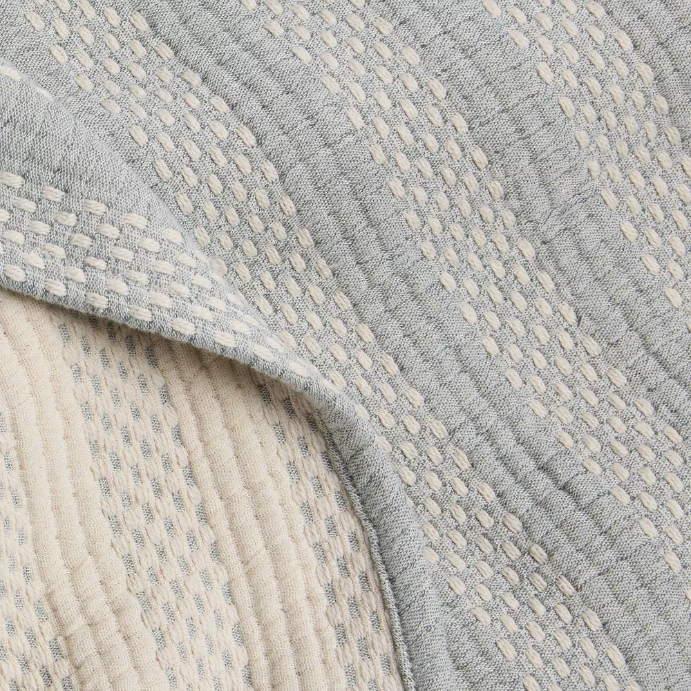 Desert Stripe Bed Blanket Queen/King Cove - Image 4