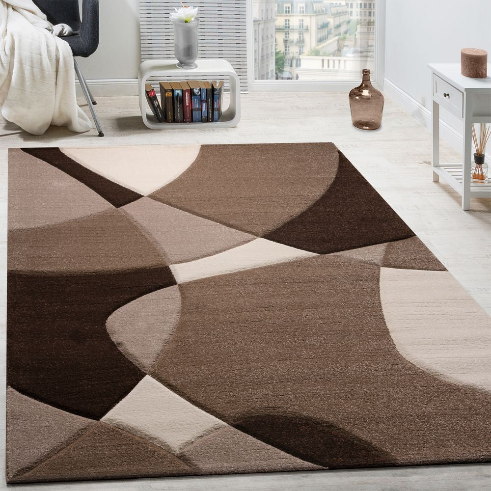 Diamond Jute Rug Brown 5'3"x7'7"