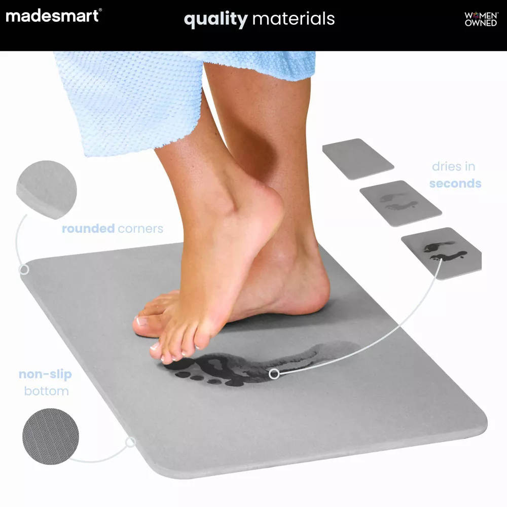Diatomite Stone Drying Bath Mat - Image 2
