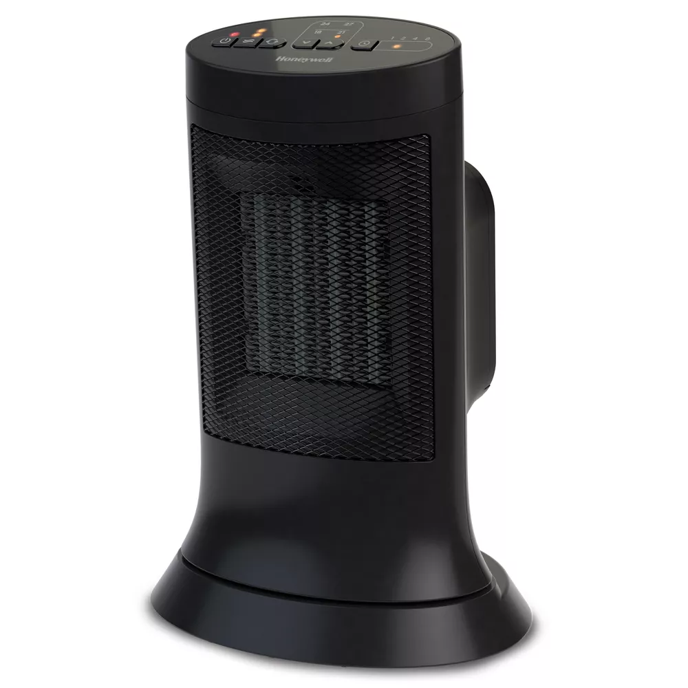 Digital Ceramic Compact Tower Heater Black - Image 2