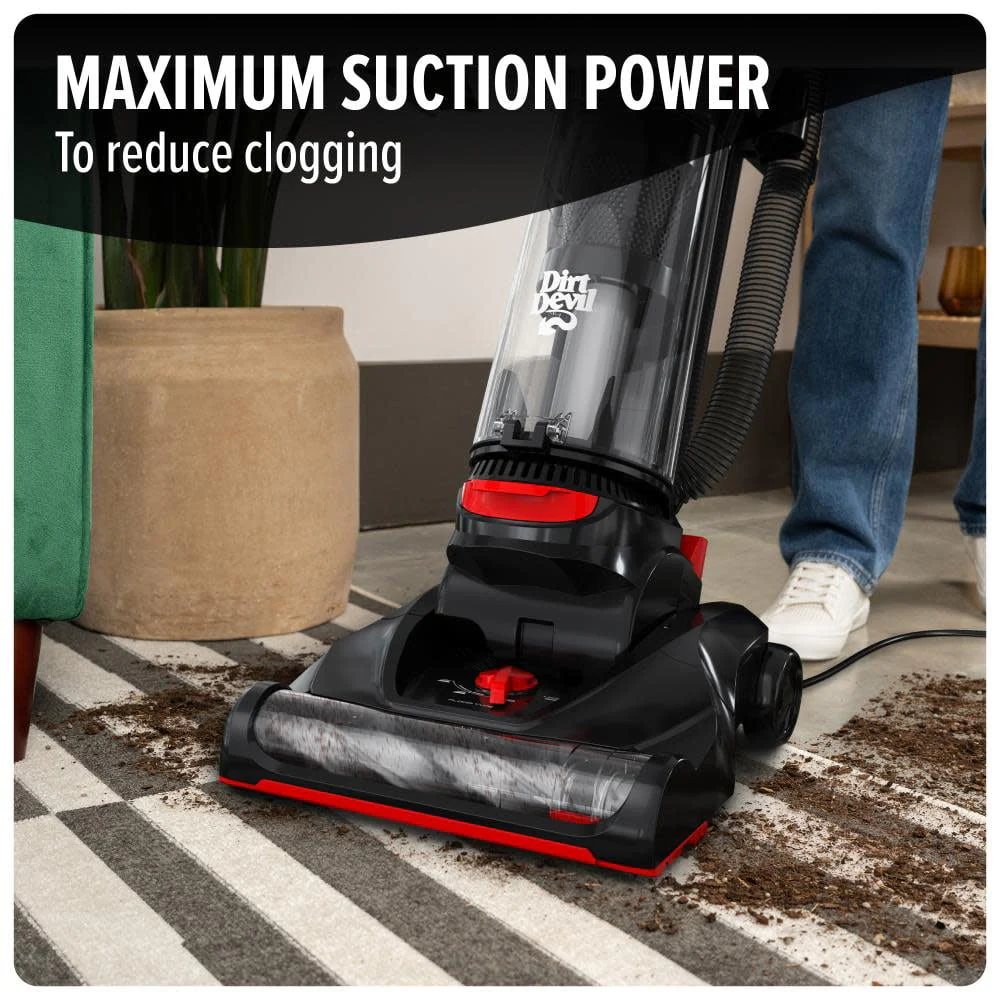 Multi Surface Total Pet Plus Upright Bagless Vacuum Cleaner Machine, Black - Image 2