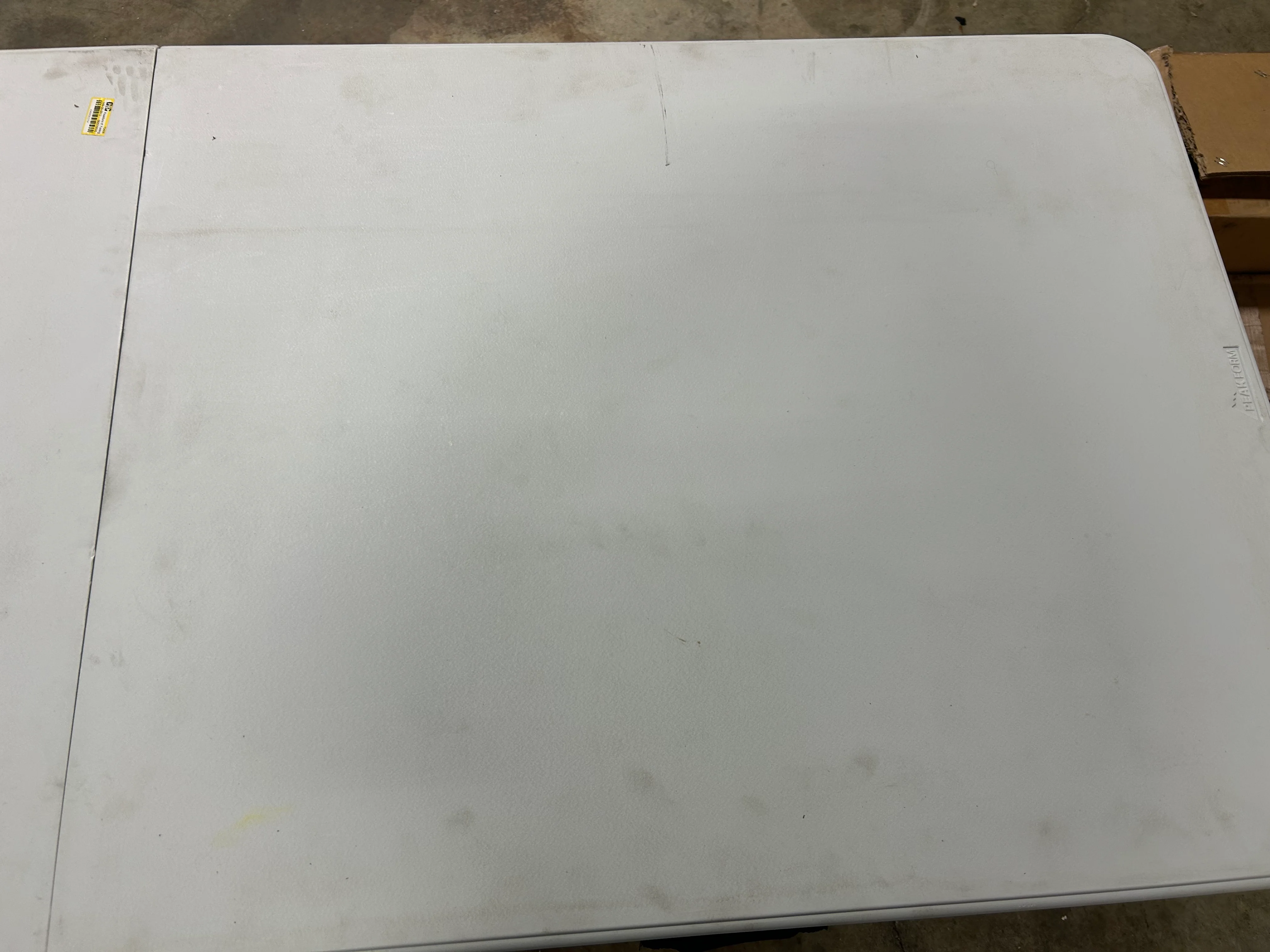 Dorm Folding Banquet Table Off White - Image 7