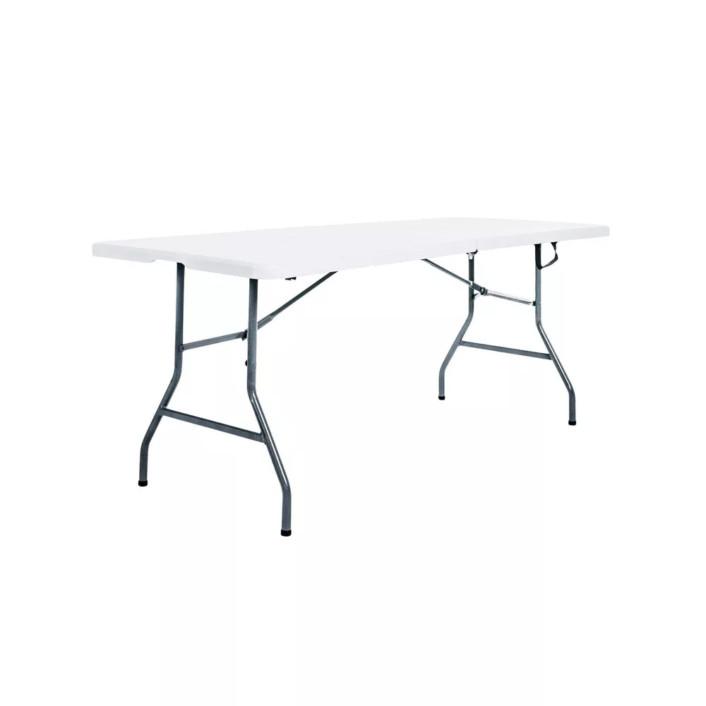 Dorm Folding Banquet Table Off White
