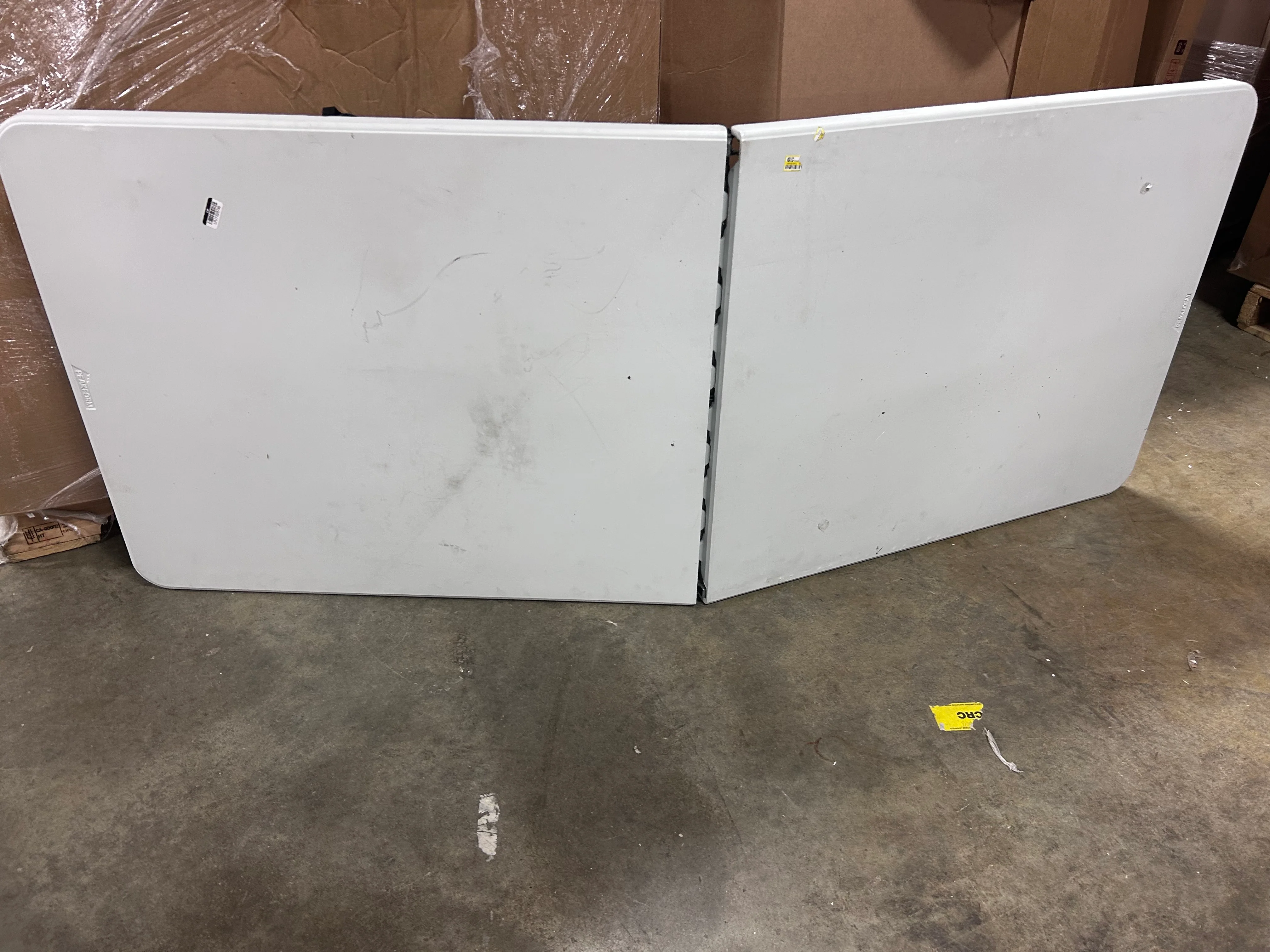 Dorm Folding Banquet Table Off White - Image 7