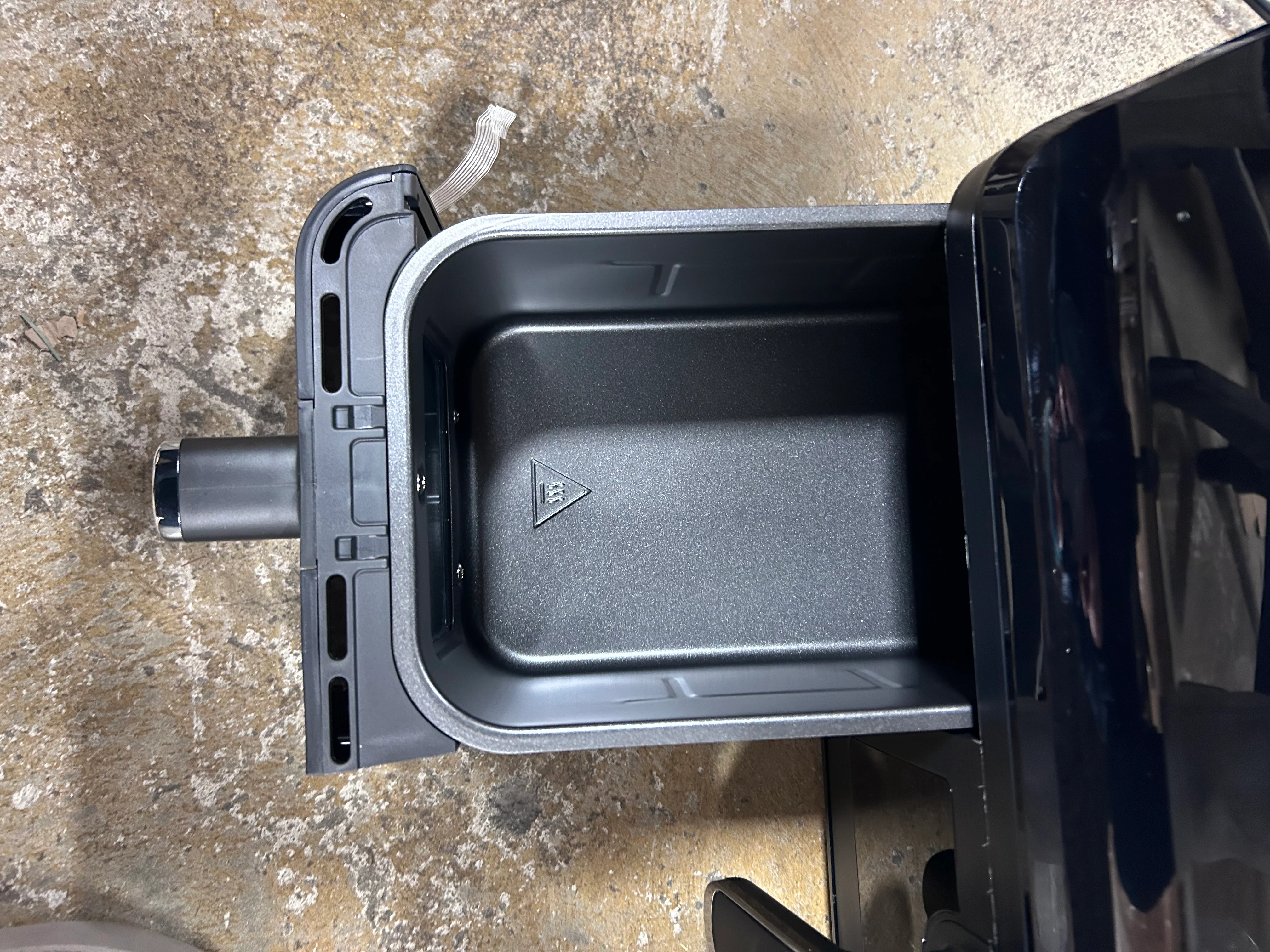 Double Basket Air Fryer Family Size Black - Image 6