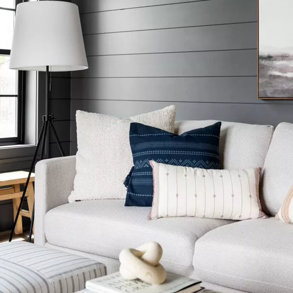 Dreary Abstract Landscape Framed Wall Canvas - Image 4