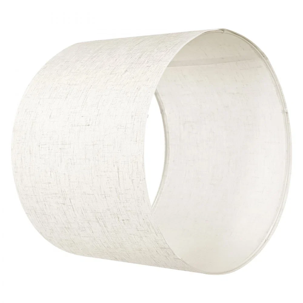 Drum Lamp Shade Medium Round Lampshade (Linen) - Image 3