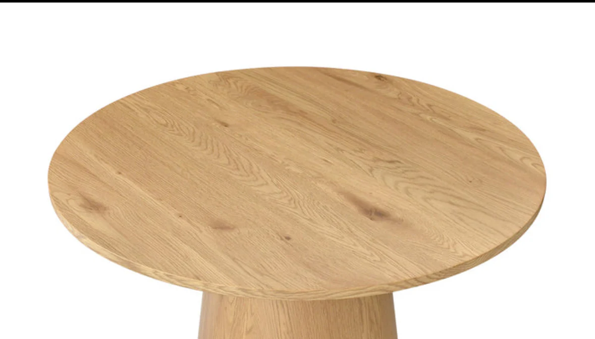 Dwen Modern Round Pedestal Dining Table Top