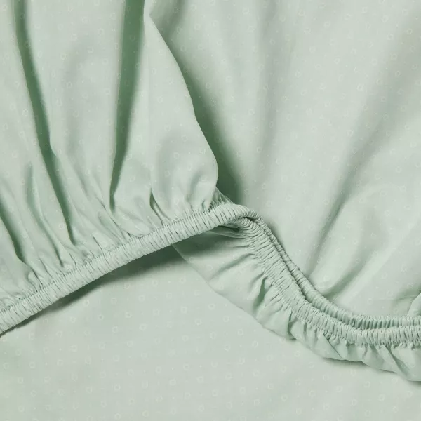 Easy Care Cotton Blend Sateen Sheet Set - King - Image 2