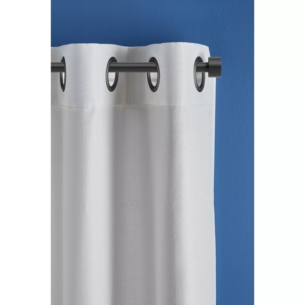 Easy Hang Frame Mount Curtain Rod Set Black - Image 4