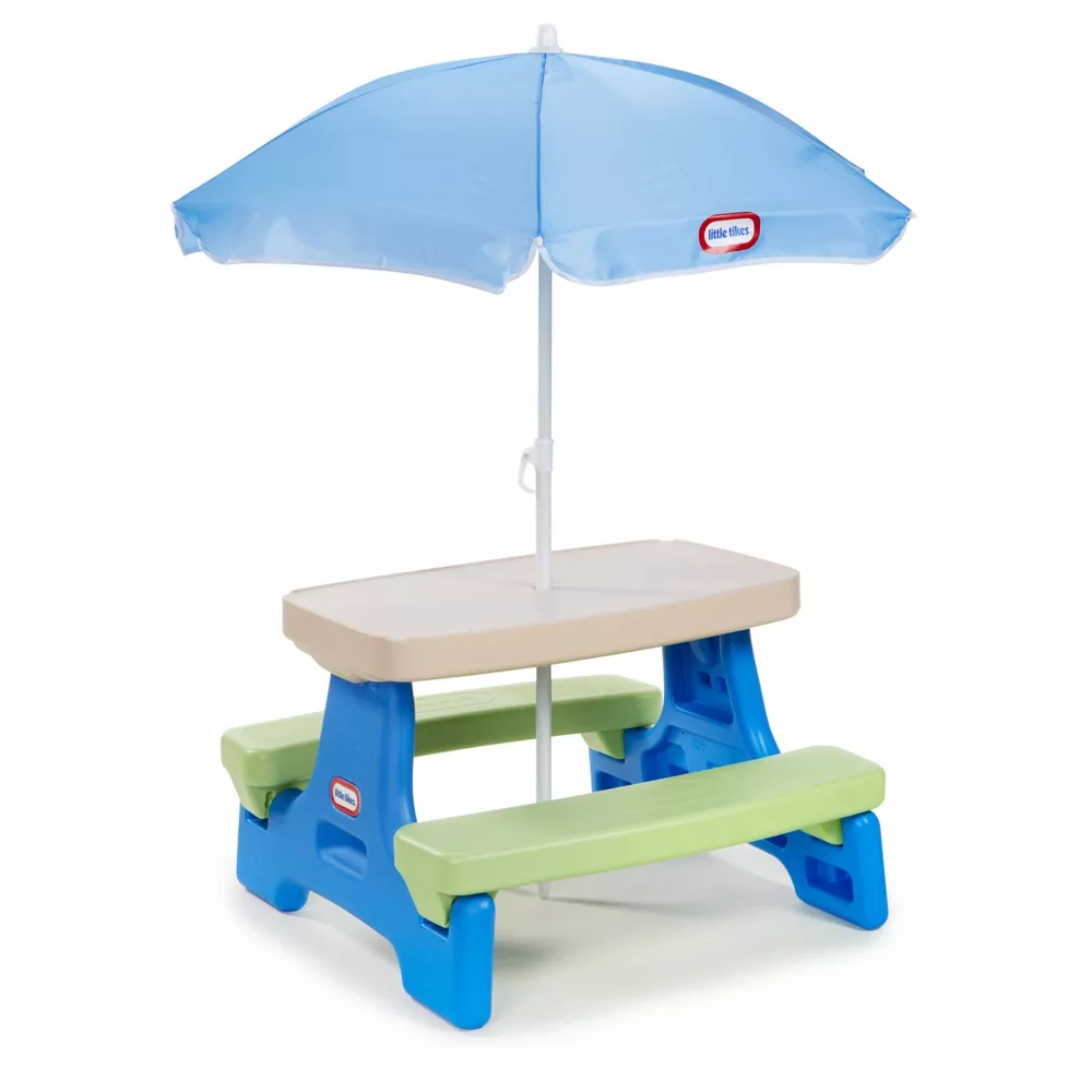 Easy Store Jr. Play Table with Umbrella