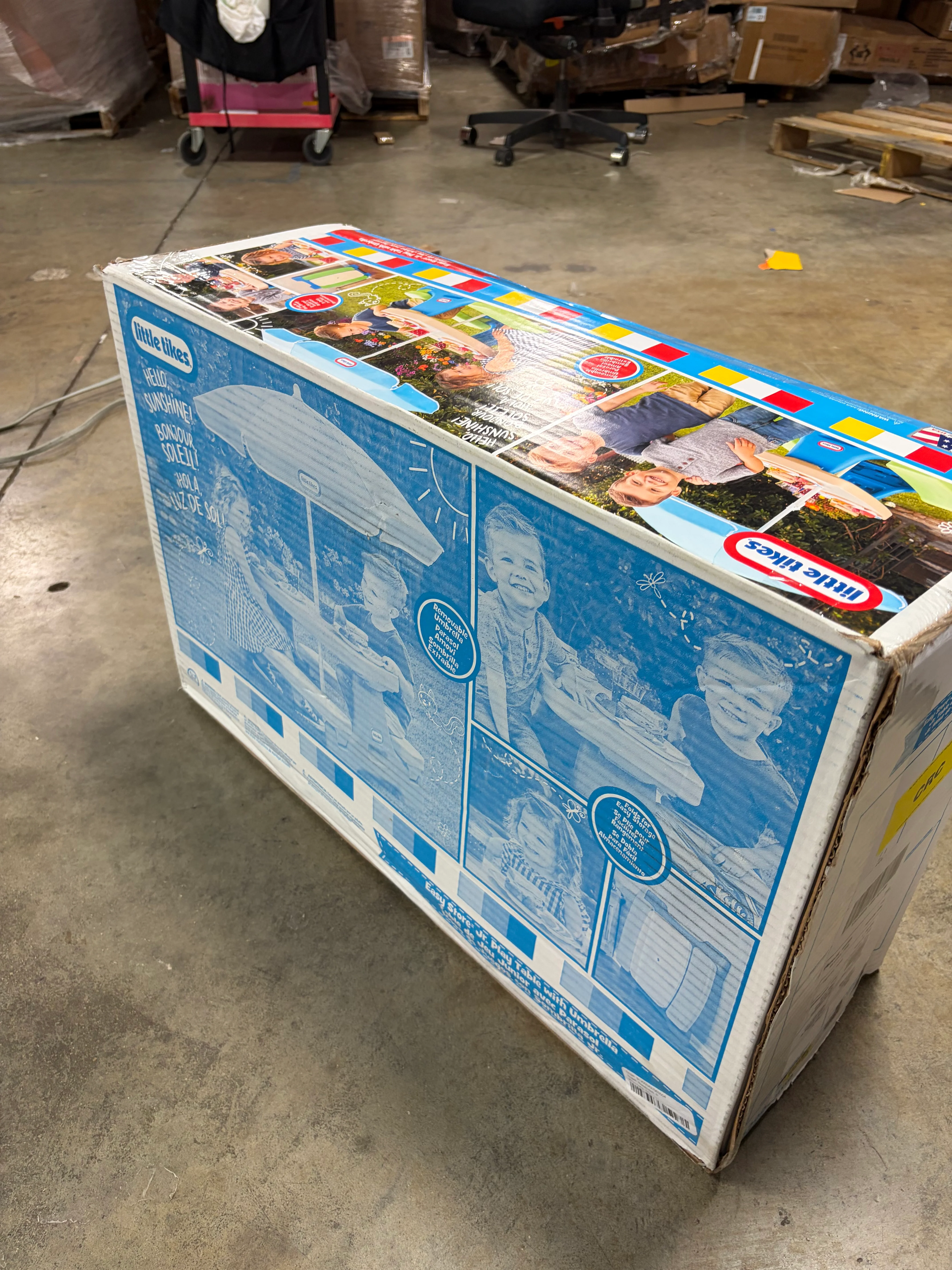 Easy Store Jr. Play Table with Umbrella - Image 6
