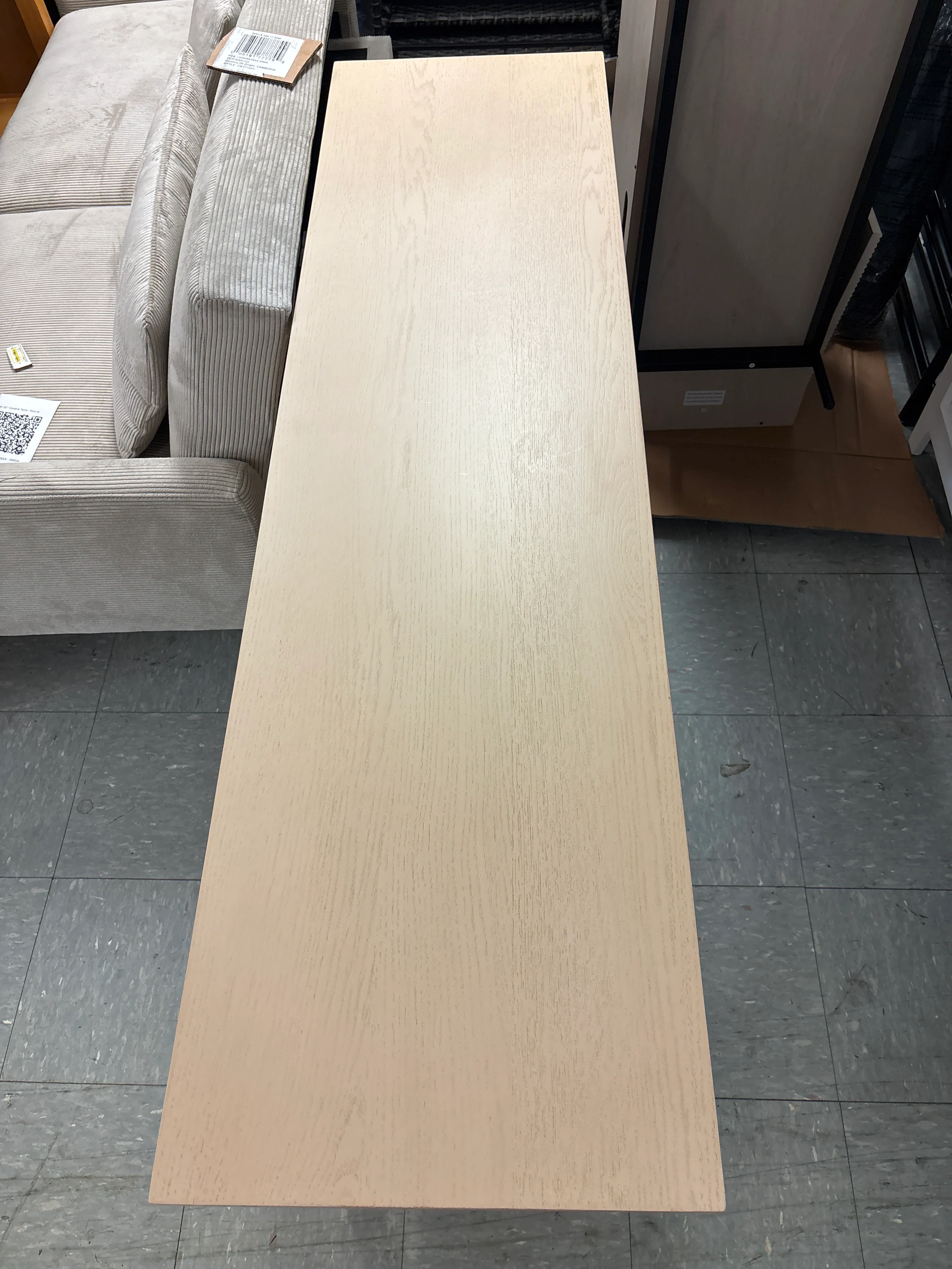 Elder 60" Console Table - Natural SHOWROOM ITEM - Image 3