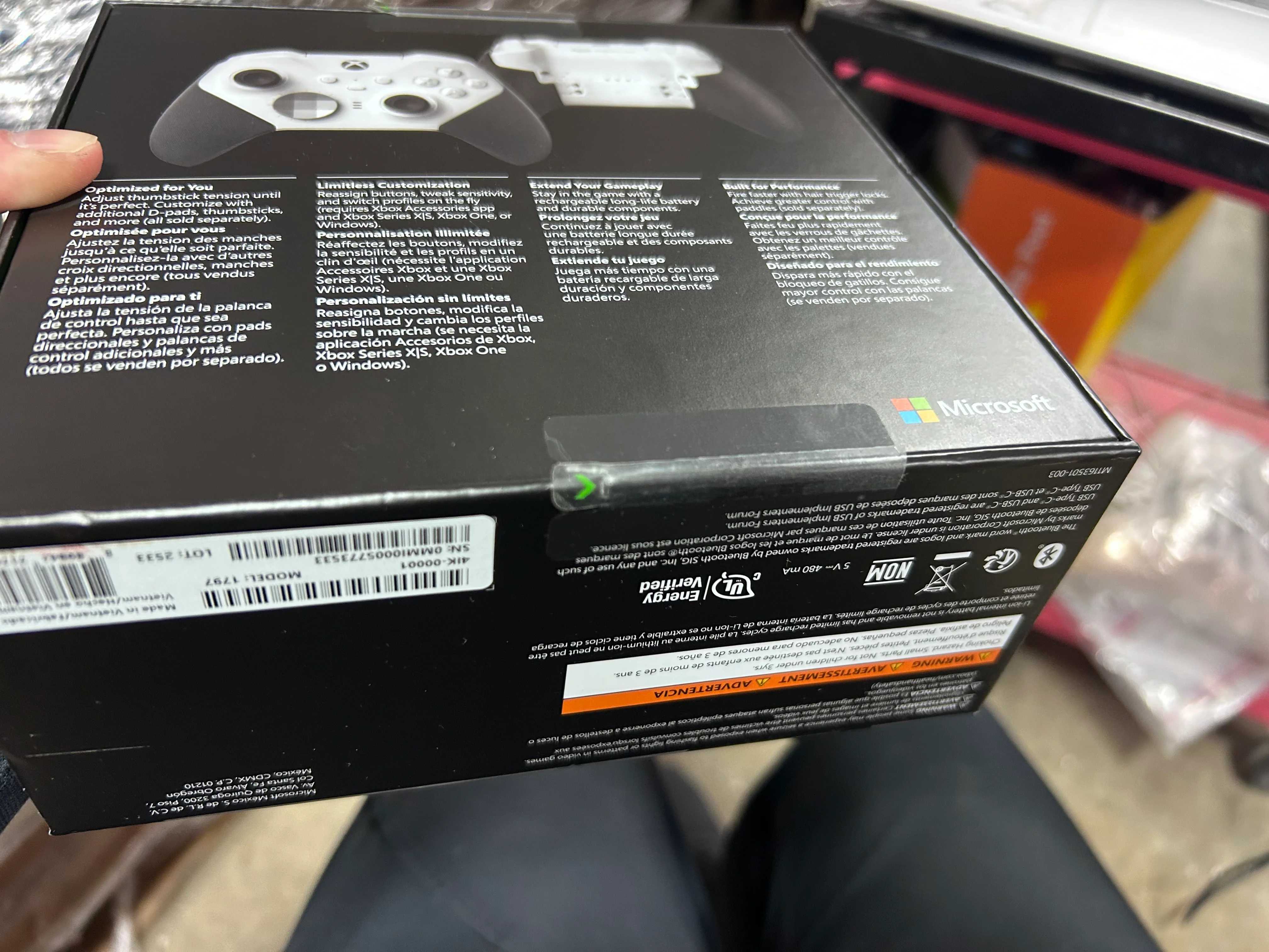 Elite Series 2 Core Wireless Controller - White/Black - Image 5