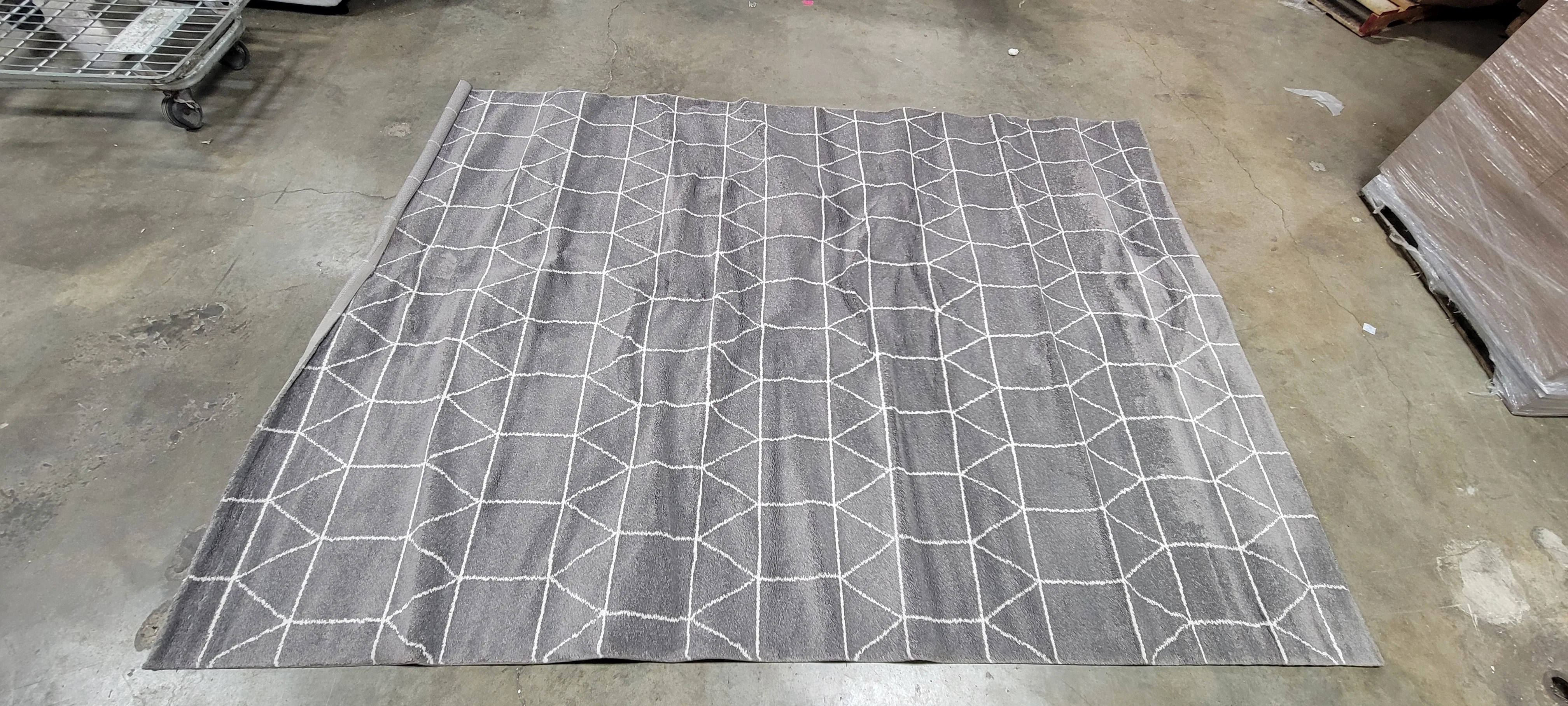 Elle Linear Grid Rugs - 7 x 10 - Image 5