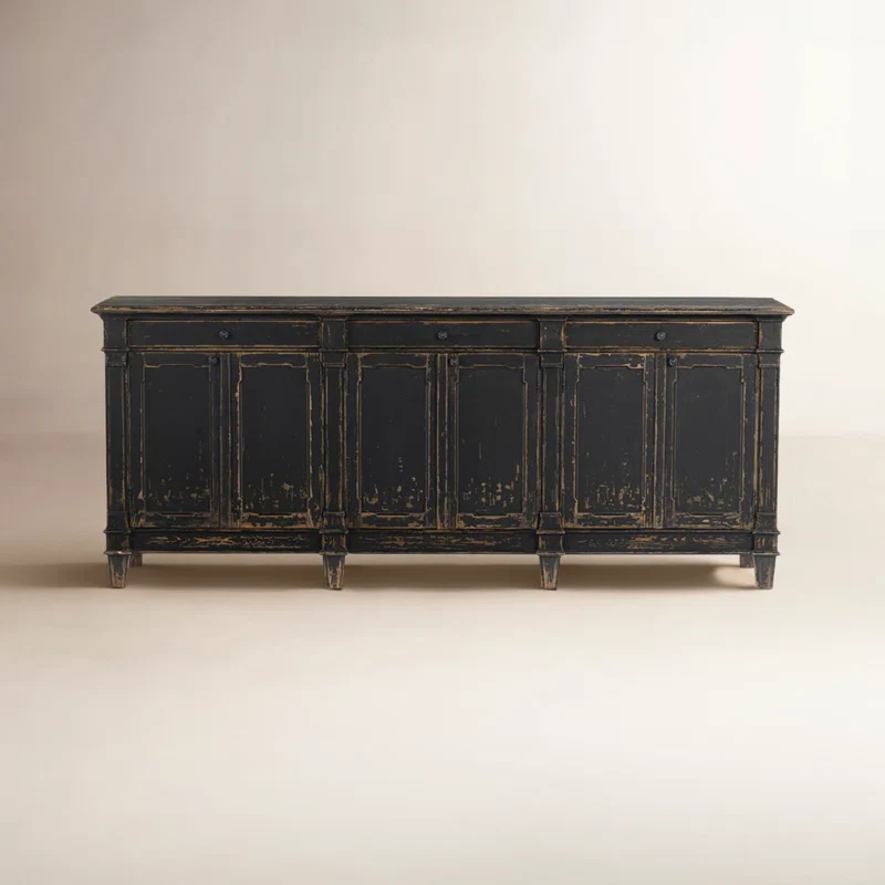 Ellettsville 96.25'' Solid Wood Sideboard SHOWROOM ITEM