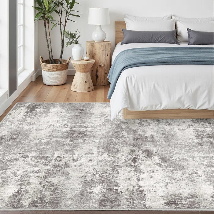 Elroy Sarah Modern Abstract Machine Washable Area Rug 6x9, - Image 4