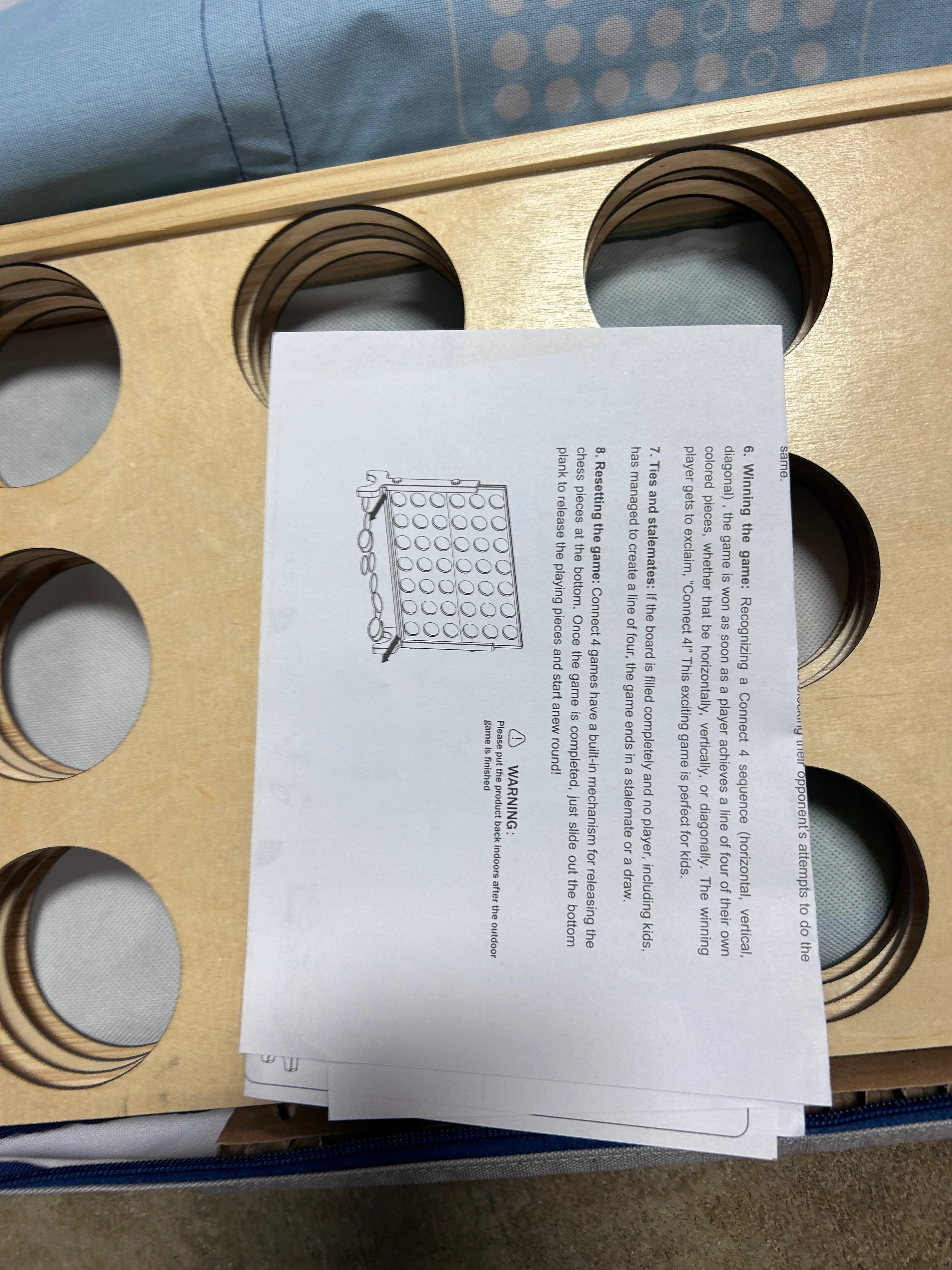 EMBARK GIANT CONNECT 4 - PINE/PLYWOOD - Image 4