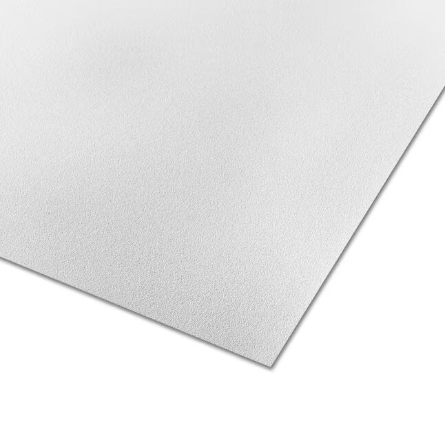 Embossed White Plastic Wall Panel