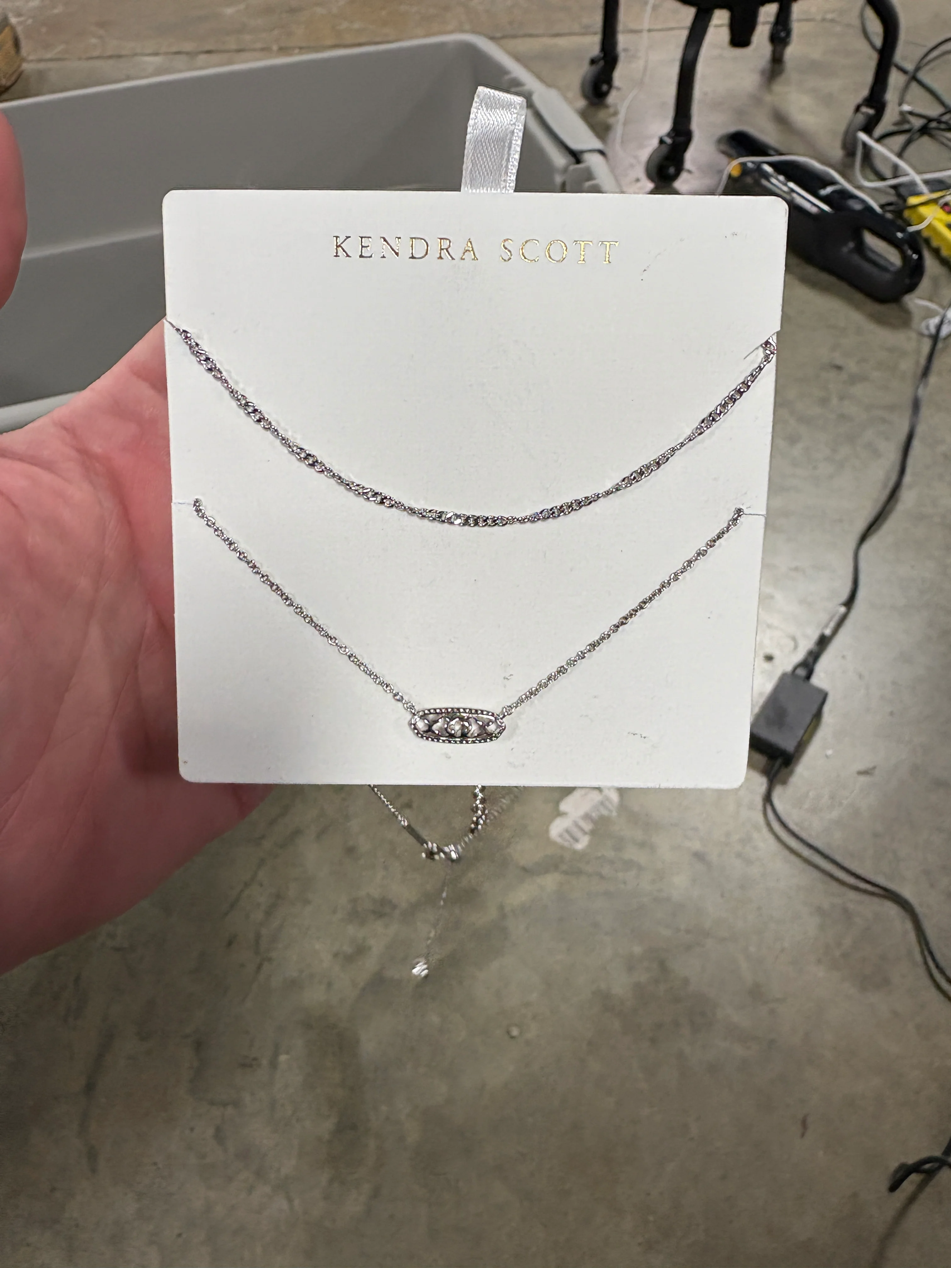 Emma Pendant Necklace Gift Set 2pc - Image 2