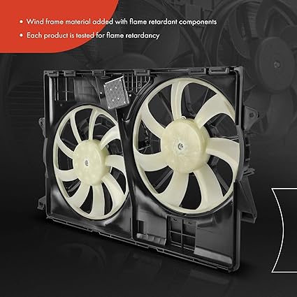 Engine Radiator Cooling Fan Assembly Compatible with Select Jeep Models - KL Series Cherokee - Image 4