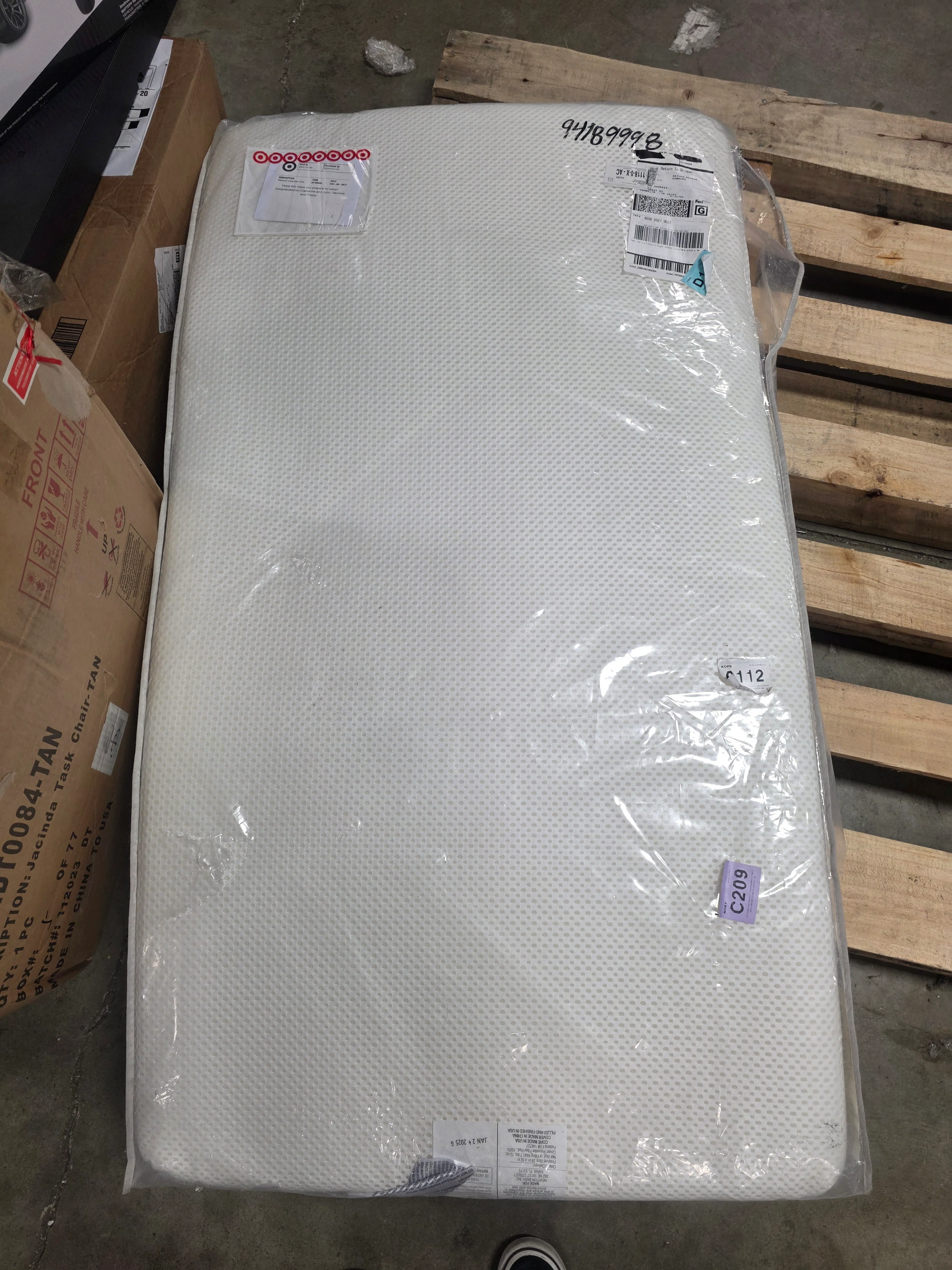Essential Crib Mattress - White - Image 5