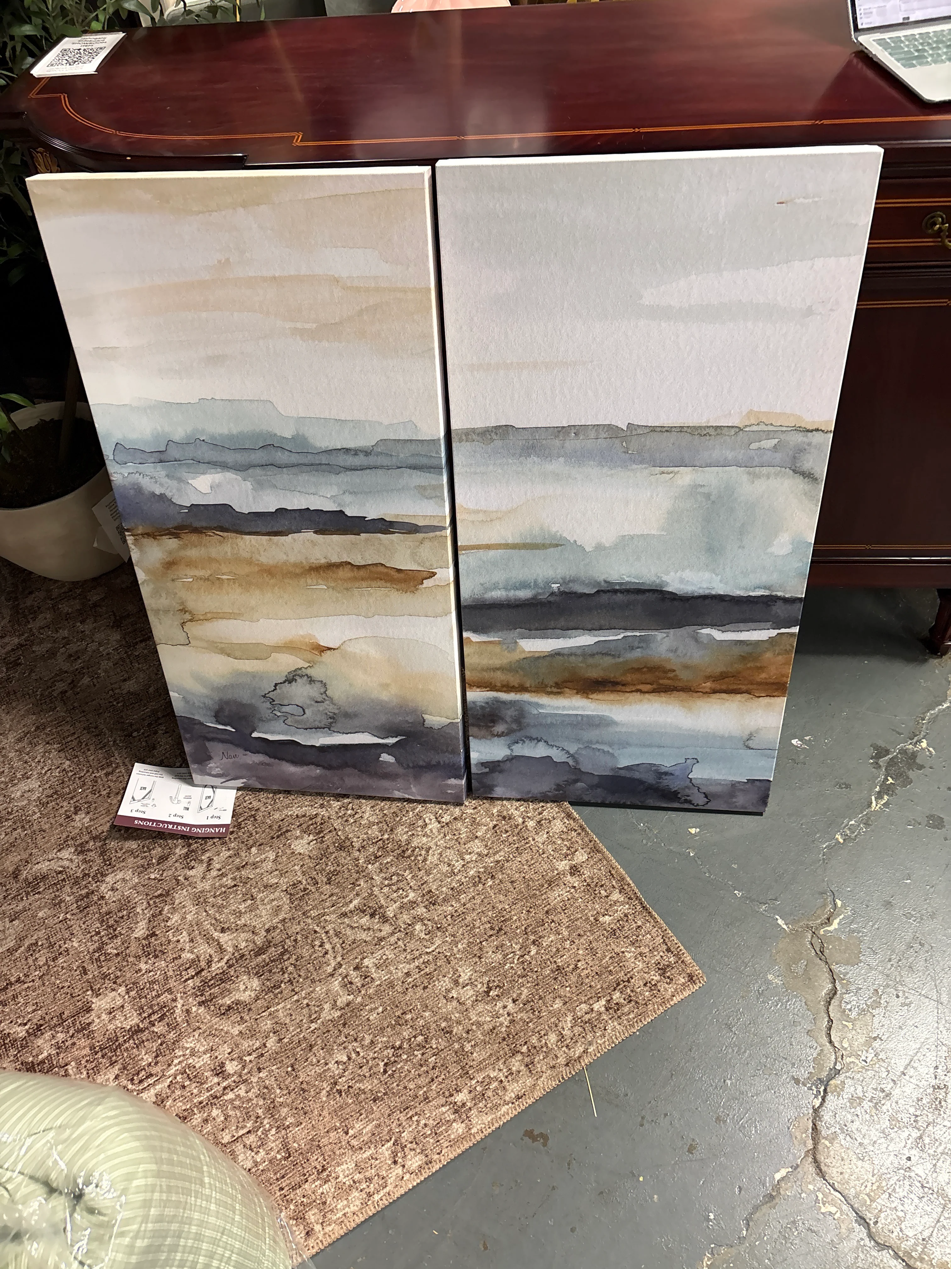 " Estuary I " 2 - Pieces SHOWROOM ITEM - Image 2