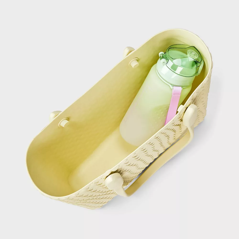 EVA Splash Tote Bag - Yellow - Image 4