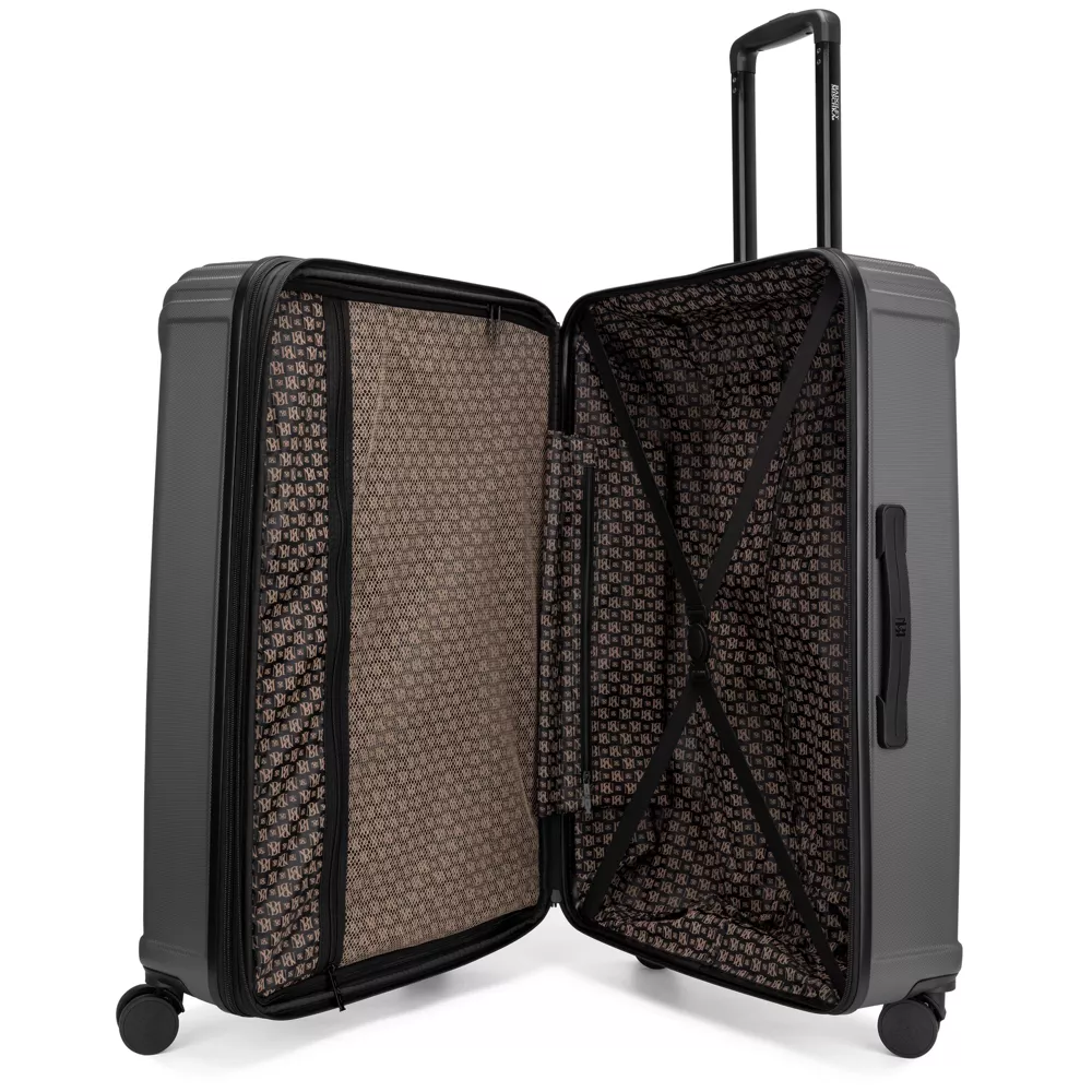 Evalyn 3pc Expandable Hardside Spinner Luggage Set - Gray - Image 5