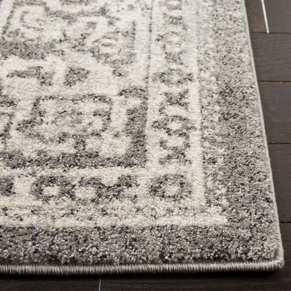 Evoke Power Loomed Indoor Accent Rug - Grey/Ivory - 3'x5' - Image 4