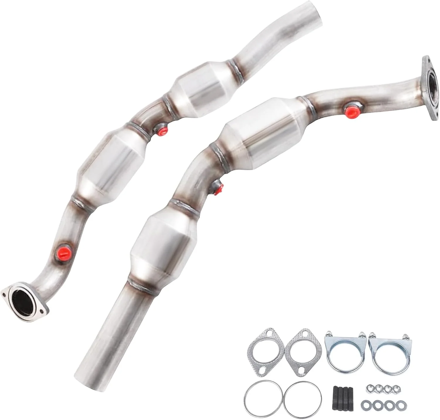 Exhaust Manifold Catalytic Converter Bank 1 and 2 Set (EPA Compliant)