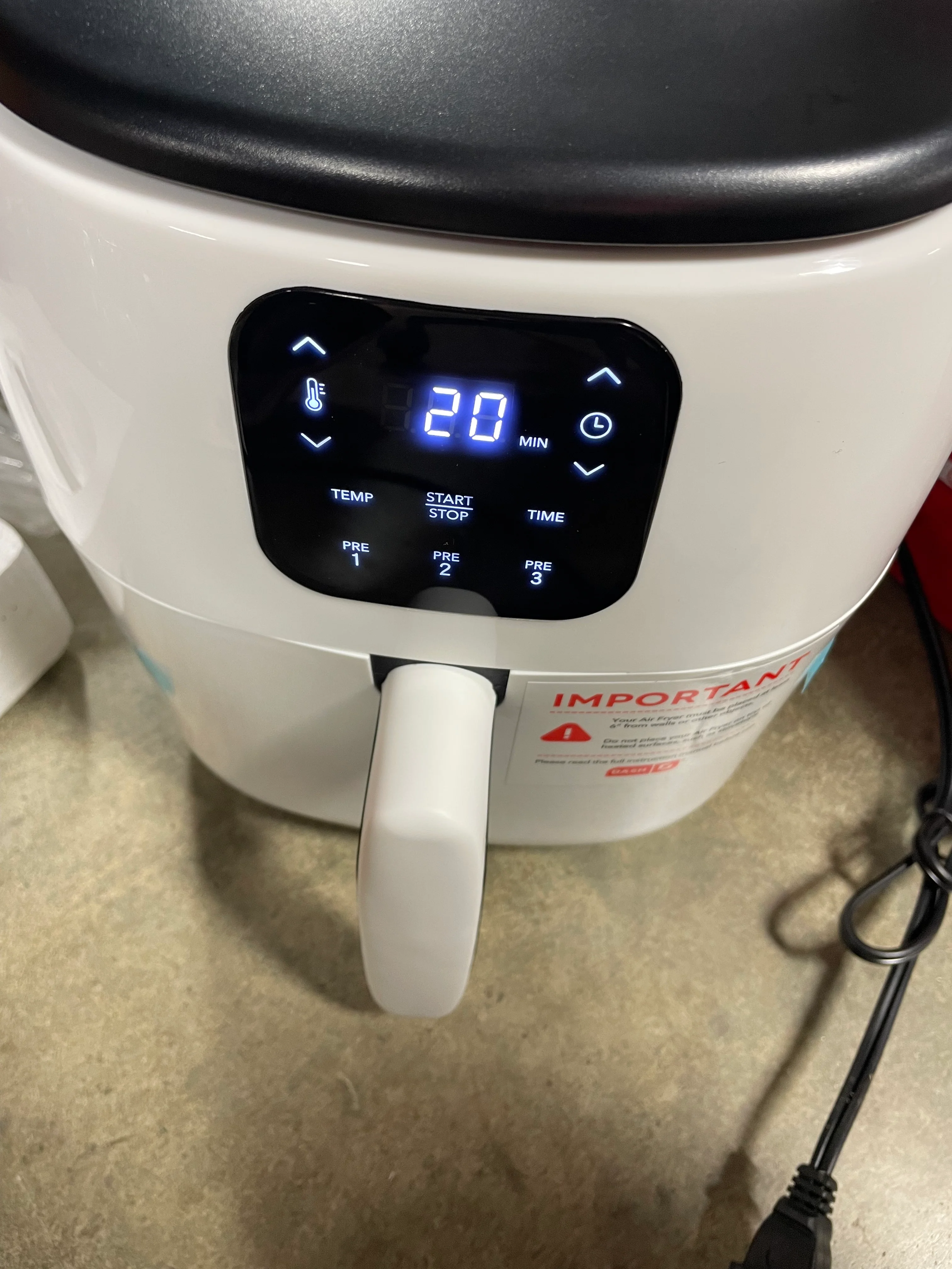 Express Digital Tasti-Crisp Nonstick Air Fryer - Image 6