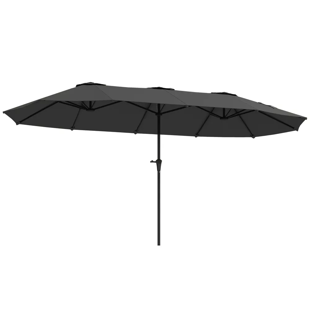 Outsunny 13' Extra Large Patio Umbrella, - Image 3