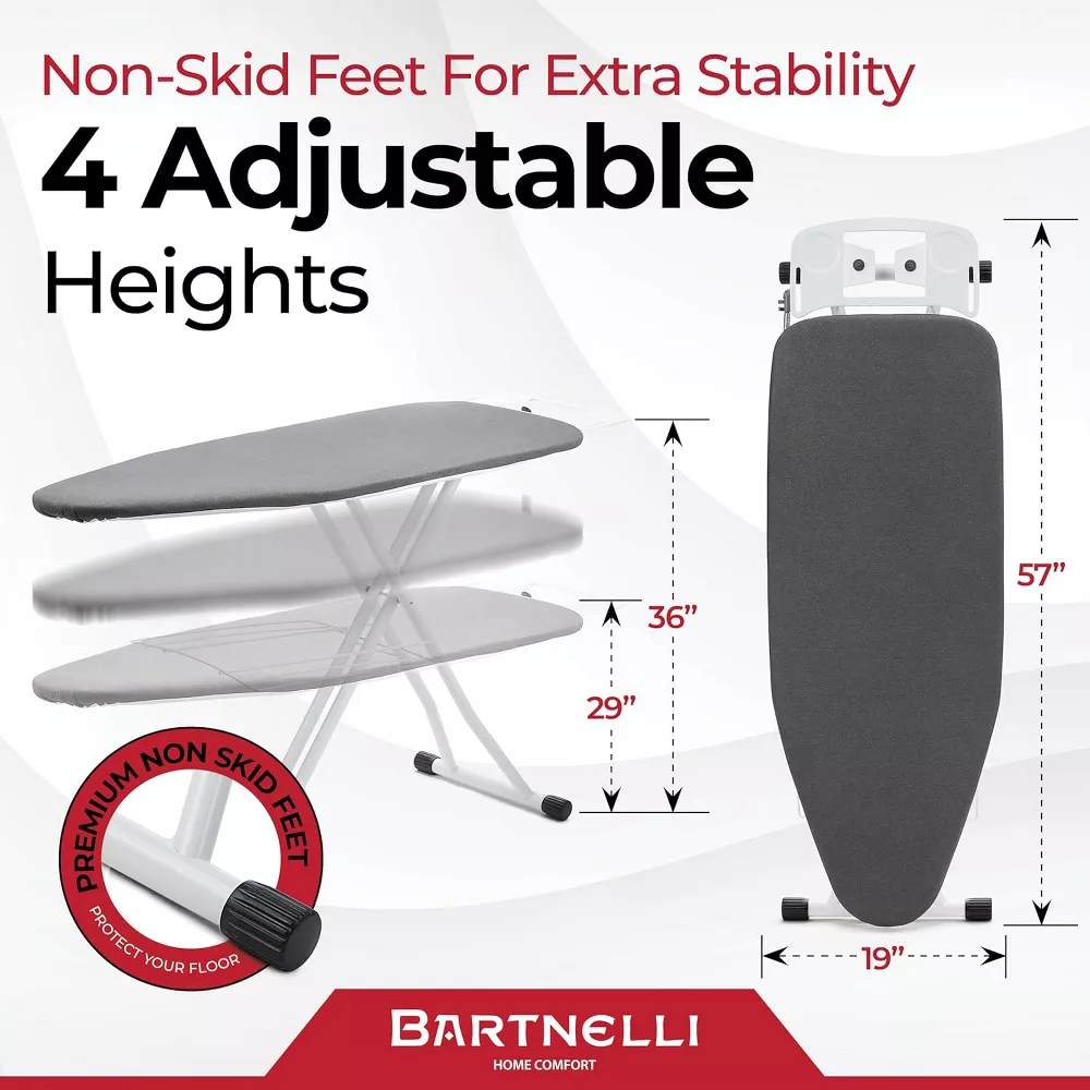 Extra Wide Pro Ironing Board Ironing Surface Premium - Image 5