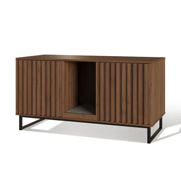 Faaris Engineered Wood Litter Box Enclosure