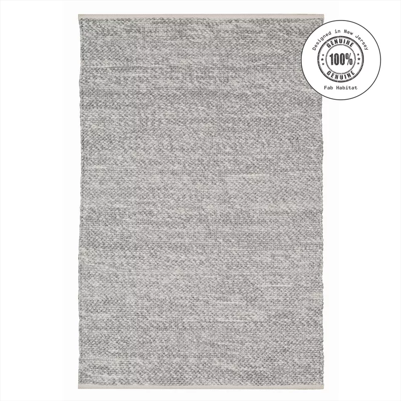 Fab 2'x3' Machine Washable Hand Woven Biltmore Area Rug Natural - Image 4