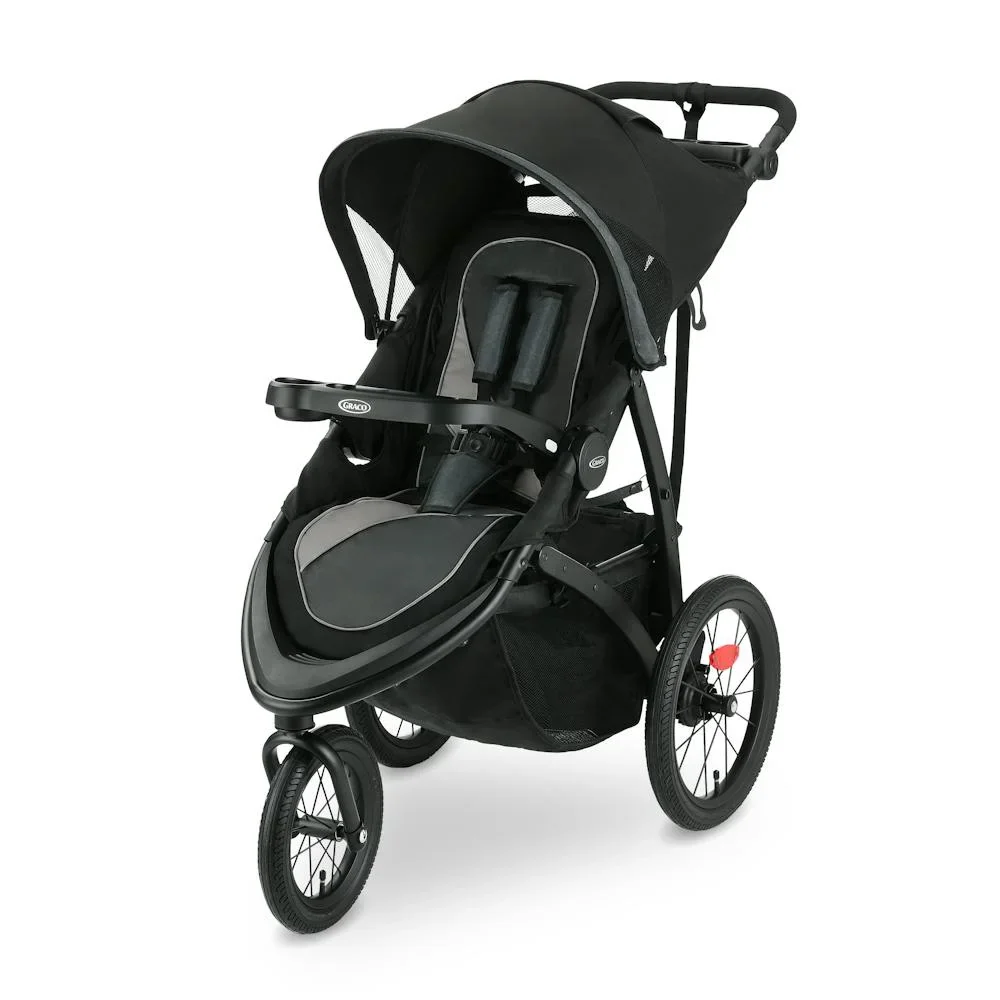 FastAction Jogger LX Stroller, Black - Image 2