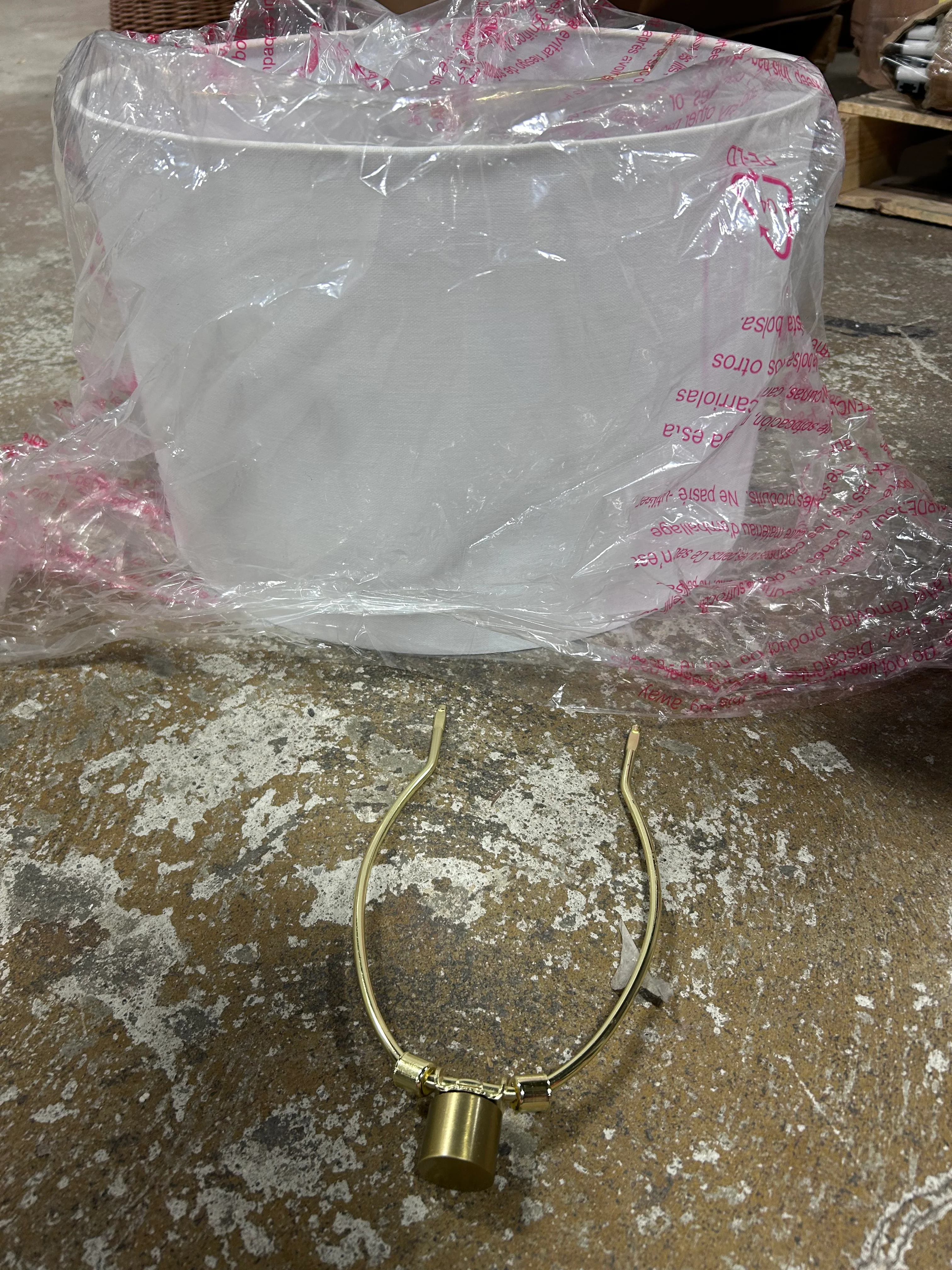 Faux Marble Stick Floor Lamp - Image 7