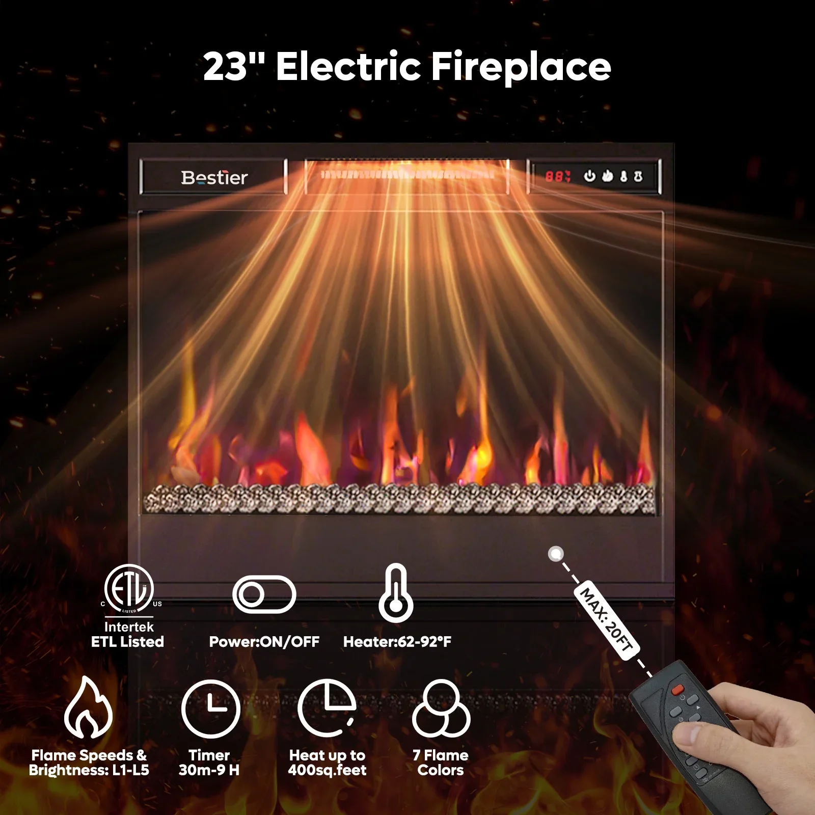 Fireplace insert - Image 4