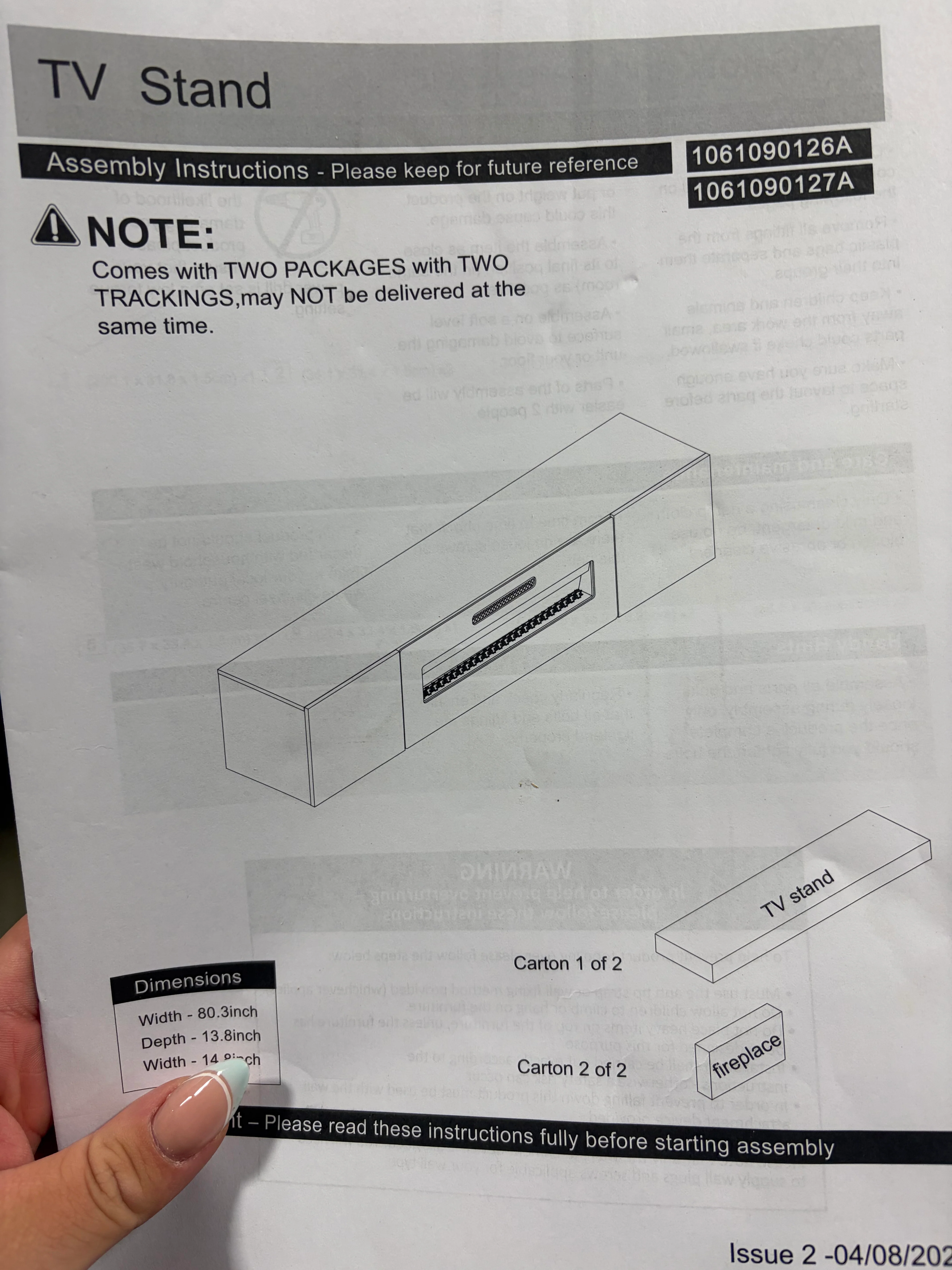 TV STAND ONLY - Image 7