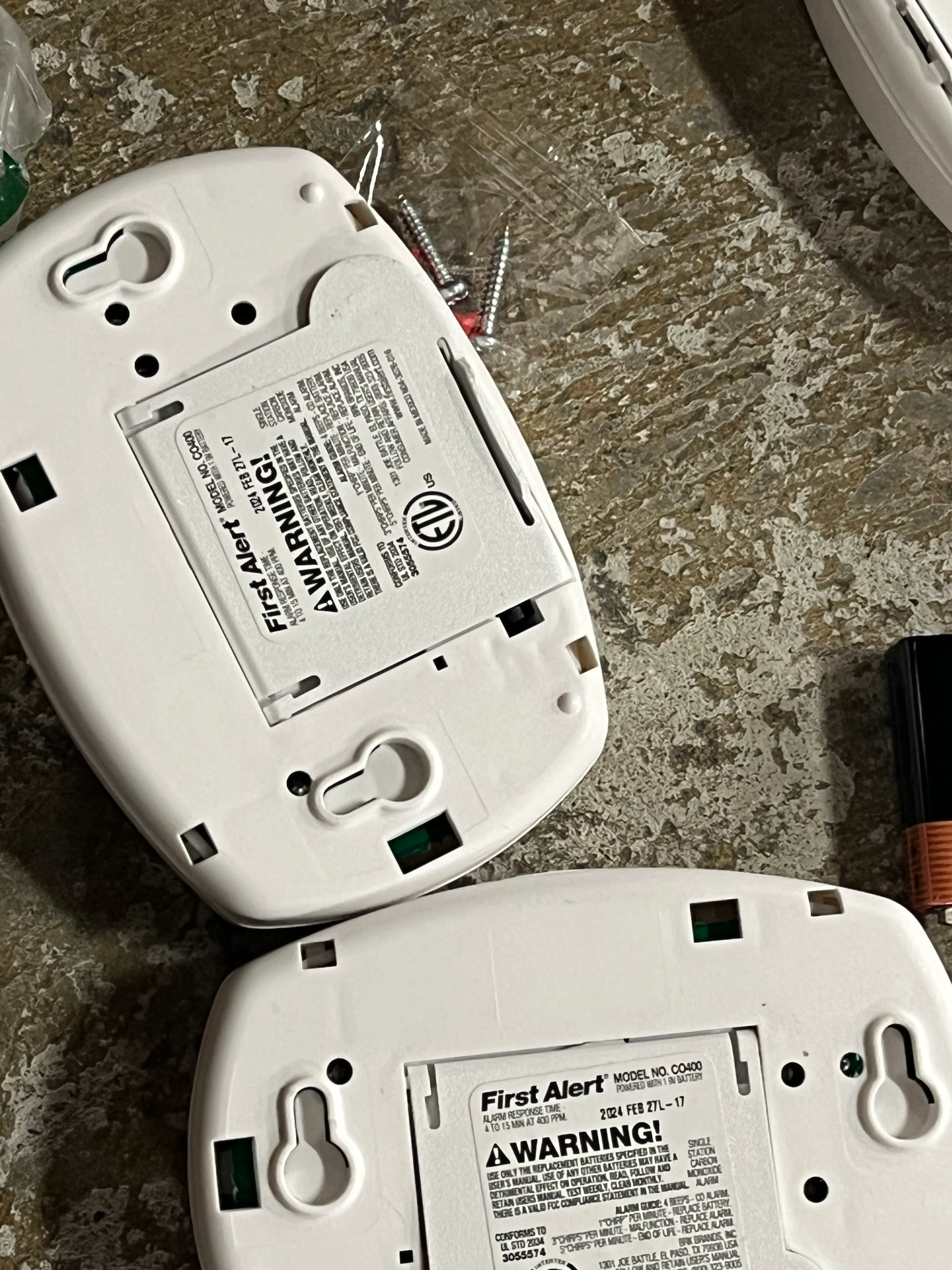 First Alert Battery-operated Carbon Monoxide Detector Set of 6, - Image 8